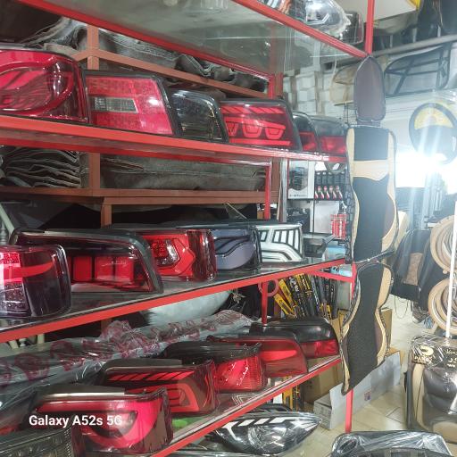 عکس تزیینات اتومبیل رالی اسپورت