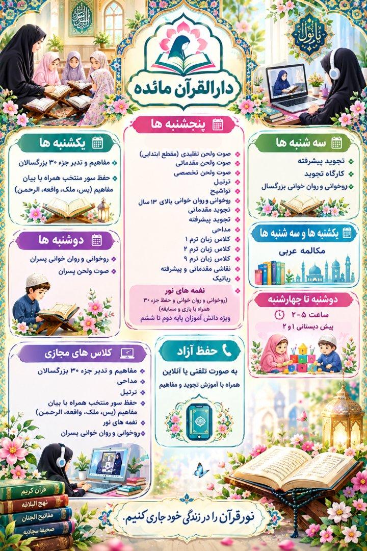 عکس دارالقرآن مائده