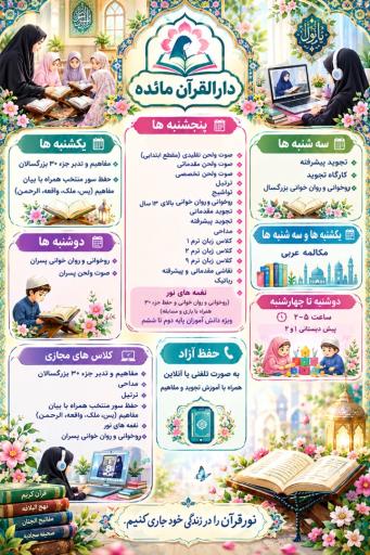 عکس دارالقرآن مائده