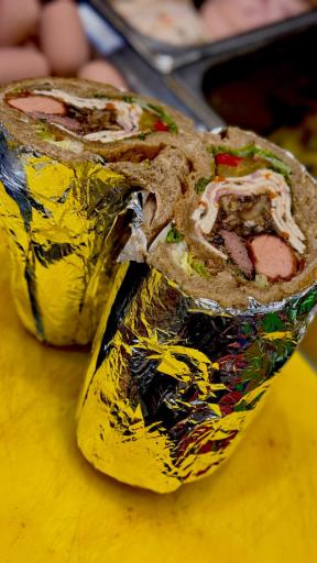 عکس برگر سوخاری عمو جهان 