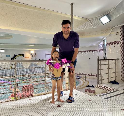 عکس مدرسه شنا آرمان