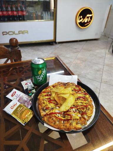 عکس پیتزا ساندویچ آقا رضا