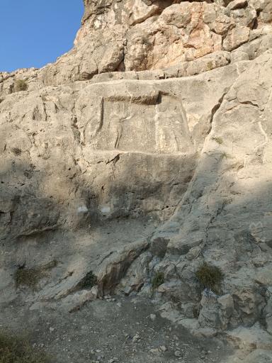 نقش برجسته ساسانی برم دلک شیراز