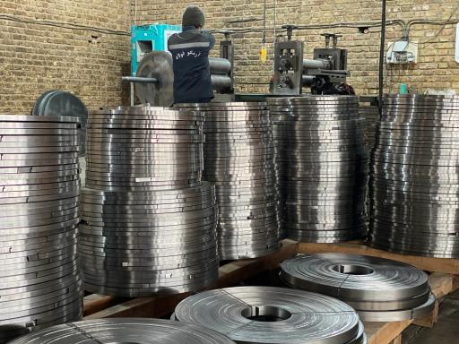 عکس انبار شرکت فولاد تجارت فرجام