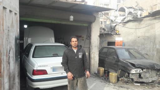 عکس صافکاری قدرت PDR& مکانیکی محمودبیات