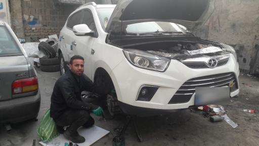 عکس صافکاری قدرت PDR& مکانیکی محمودبیات