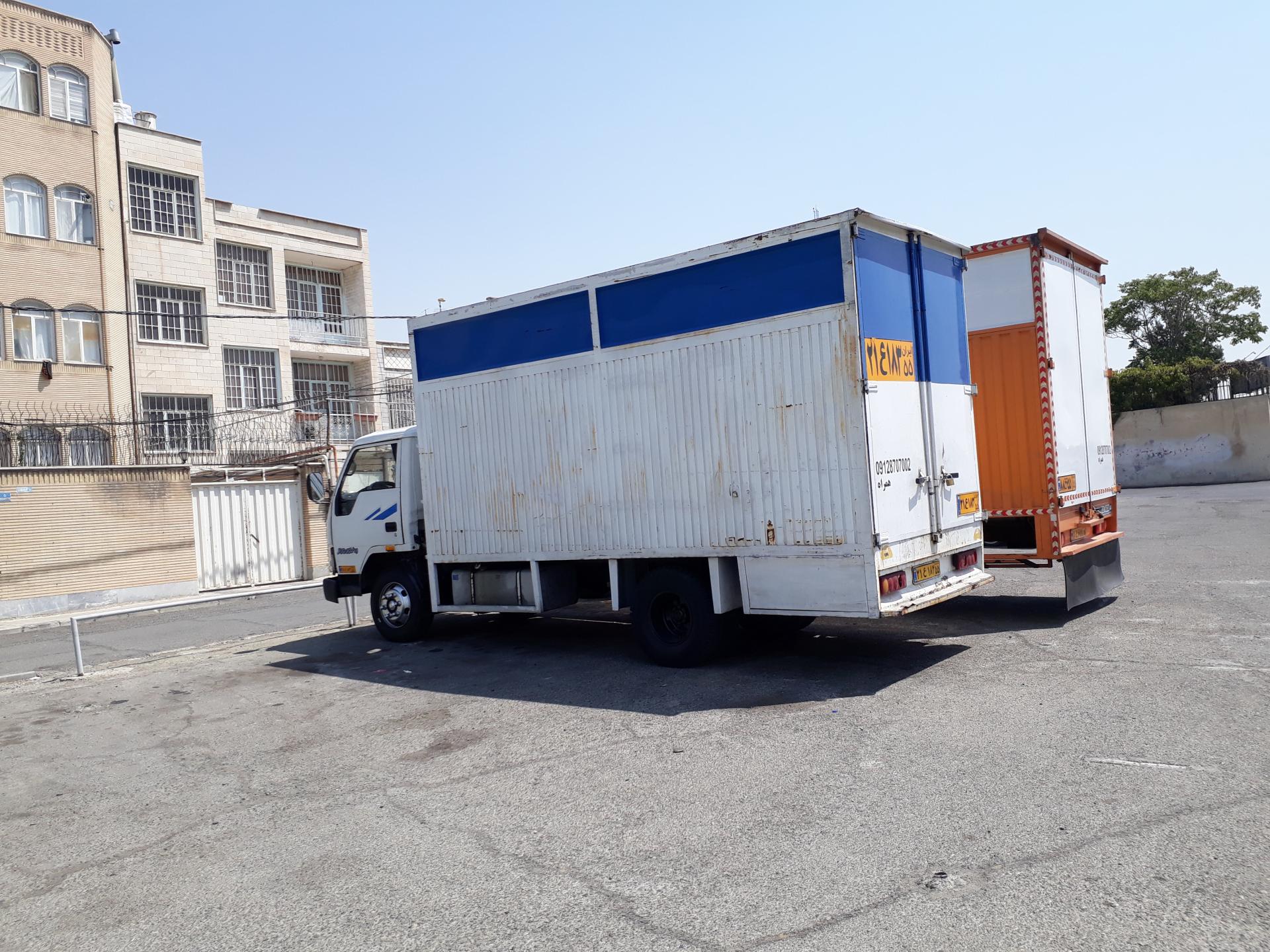 عکس باربری و اتوبار مرکز تهران