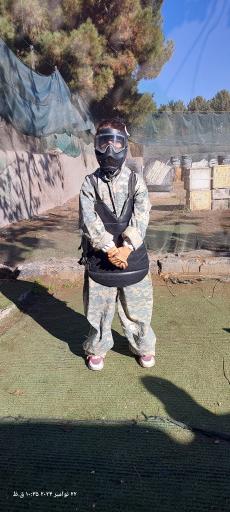 عکس پینت بال فسفر شعبه گوهردشت