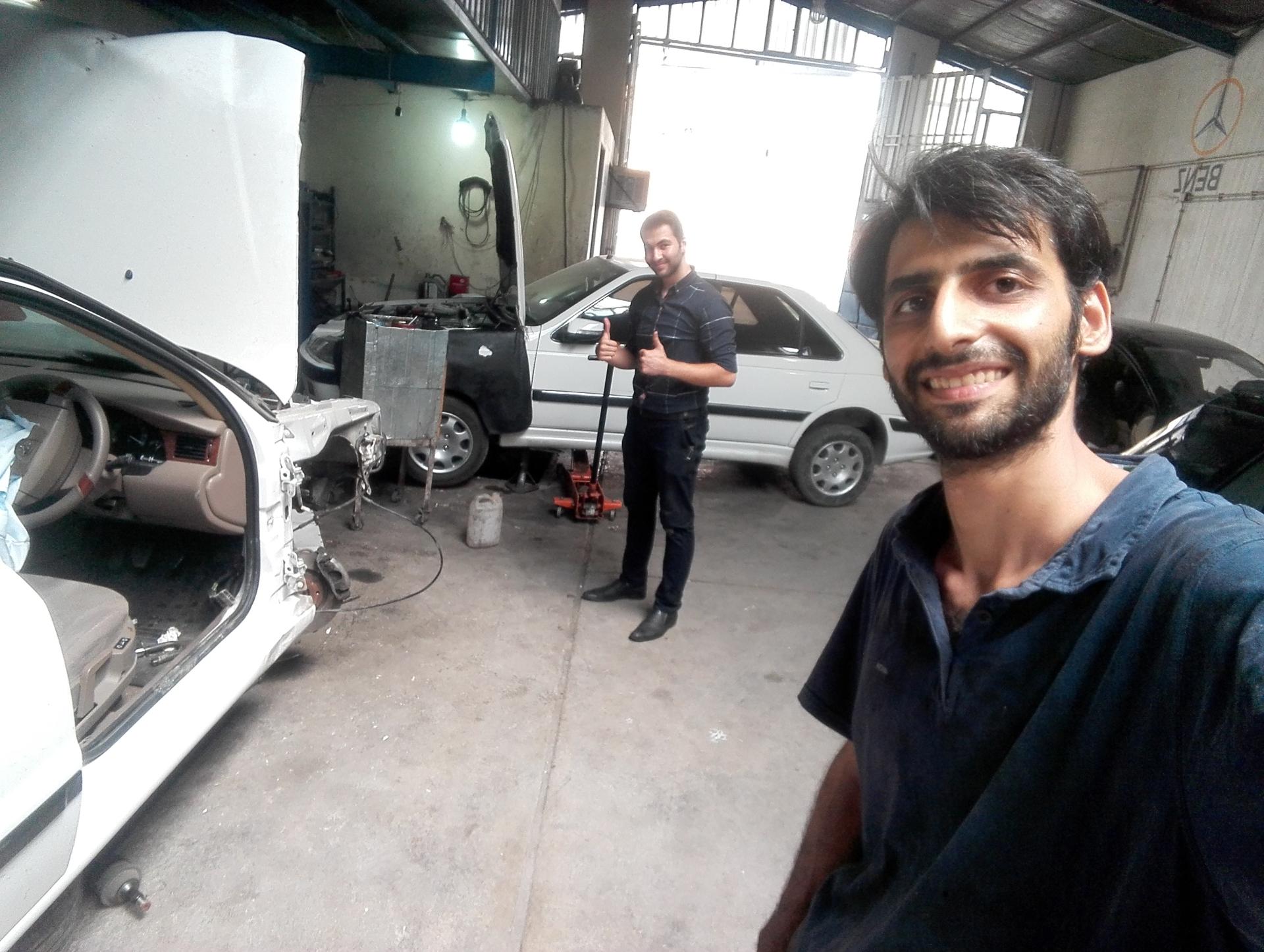 عکس مکانیکی و جلوبندی مسیح