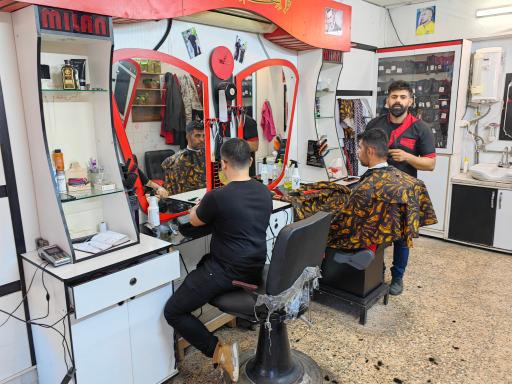 عکس آرایشگاه میلان(مردانه)