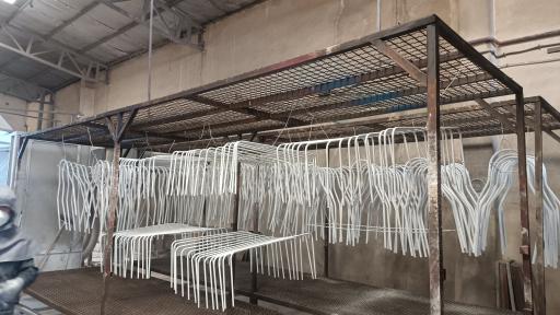 عکس کوره رنگ پودری الکترواستاتیک عبدالله نژاد