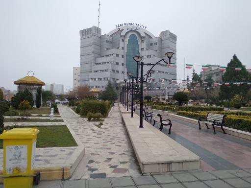 عکس عمارت شهرداری شهرستان ساری