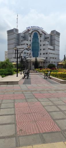 عکس عمارت شهرداری شهرستان ساری