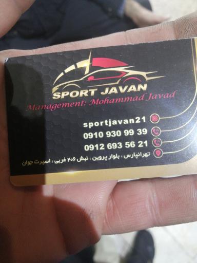 عکس تزیینات اتومبیل اسپرت جوان