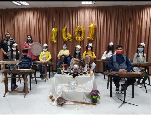 عکس آموزشگاه موسیقی شب کوک