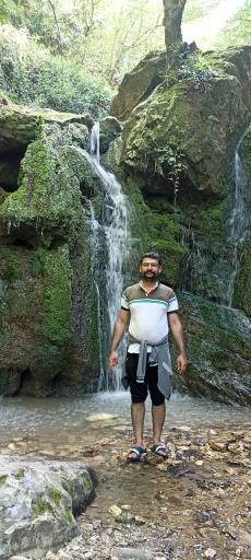 عکس آبشار سنگ نو بهشهر