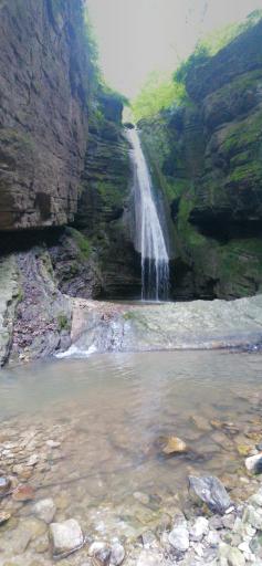 عکس آبشار سنگ نو بهشهر