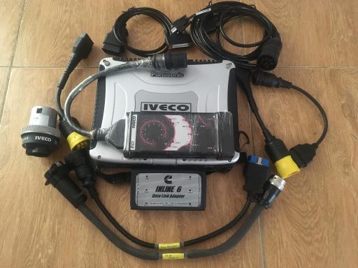 عکس دیاگ و خدمات کامیون های اروپایی مهندس فریدونی