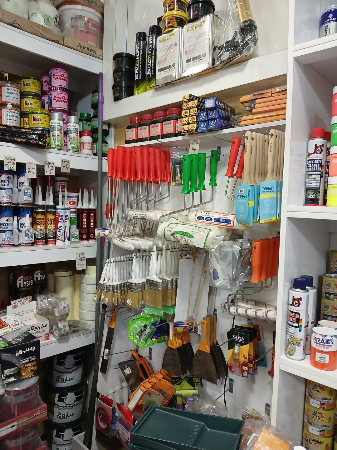 عکس فروشگاه رنگ و چسب رحیمی 