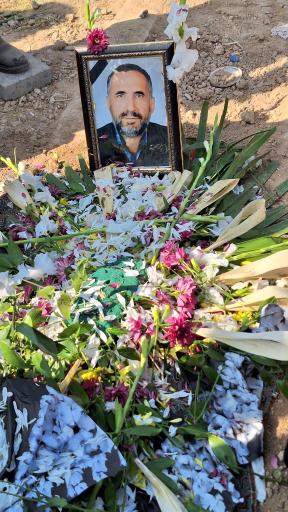 عکس مزار کربلایی سید رضا میرحسینی