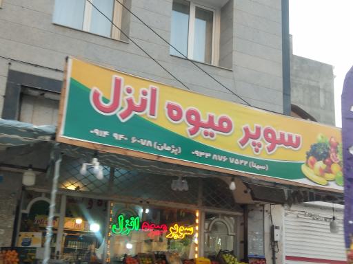 عکس میوه و سبزی انزل