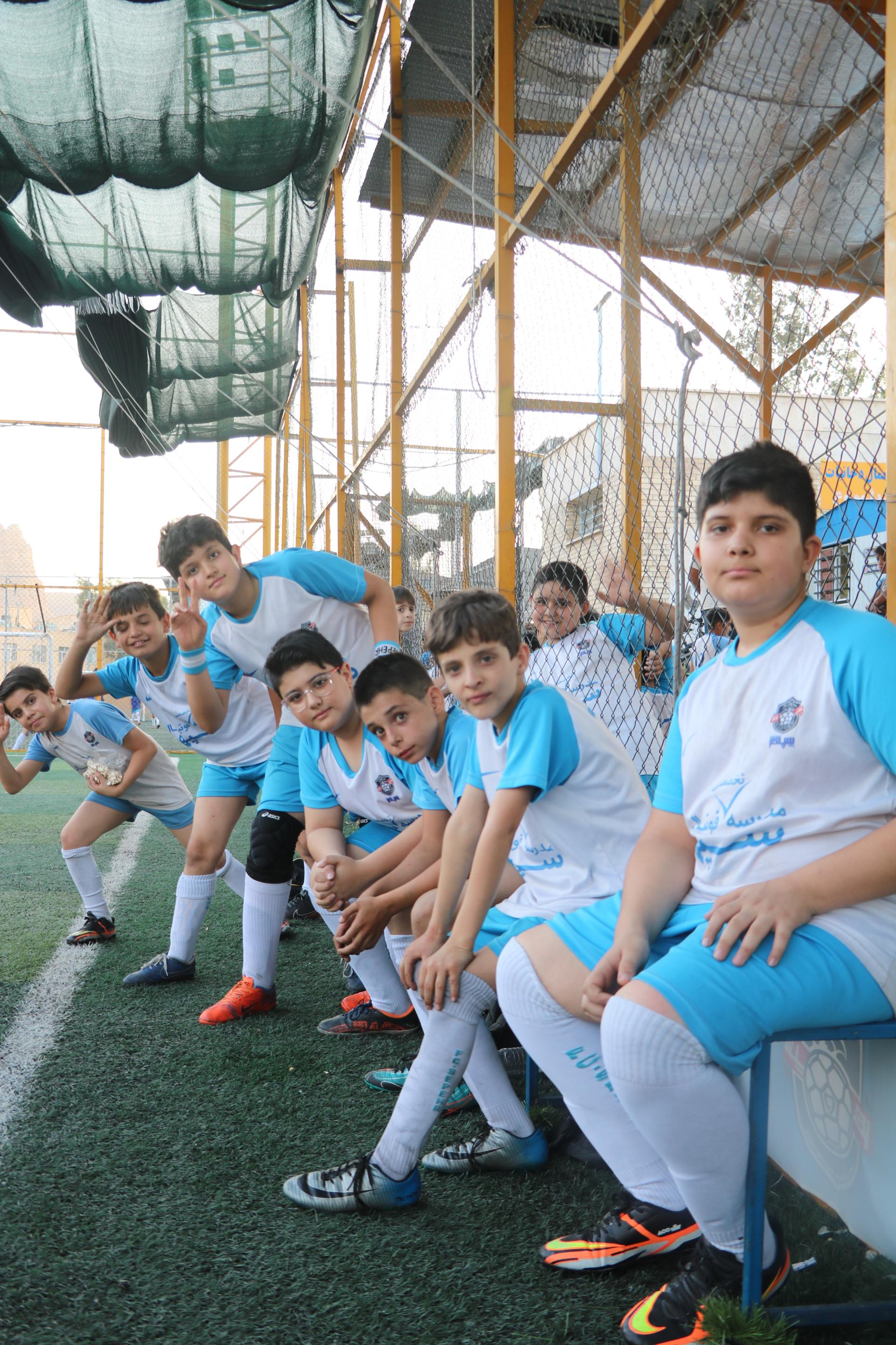 عکس مدرسه فوتبال سپهر