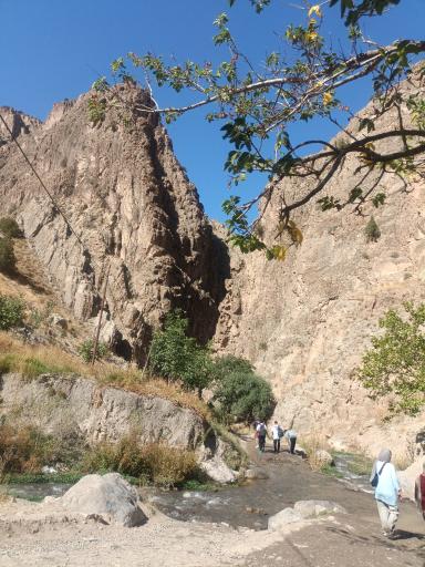 عکس آبشار ارتکند کلات مشهد