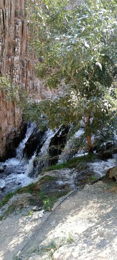 عکس آبشار ارتکند کلات مشهد