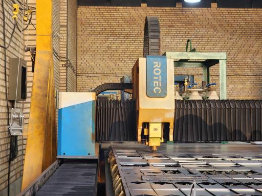 عکس خدمات برش لیزر و هواگاز انصاف