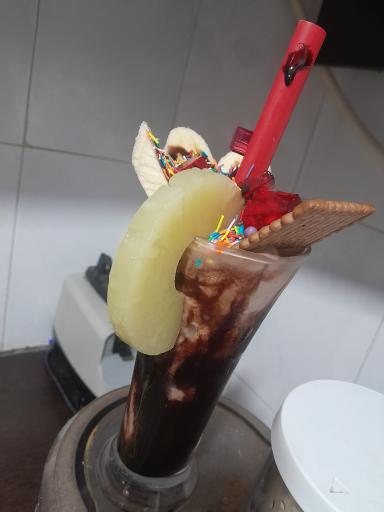 عکس آبمیوه و بستنی آیس رام