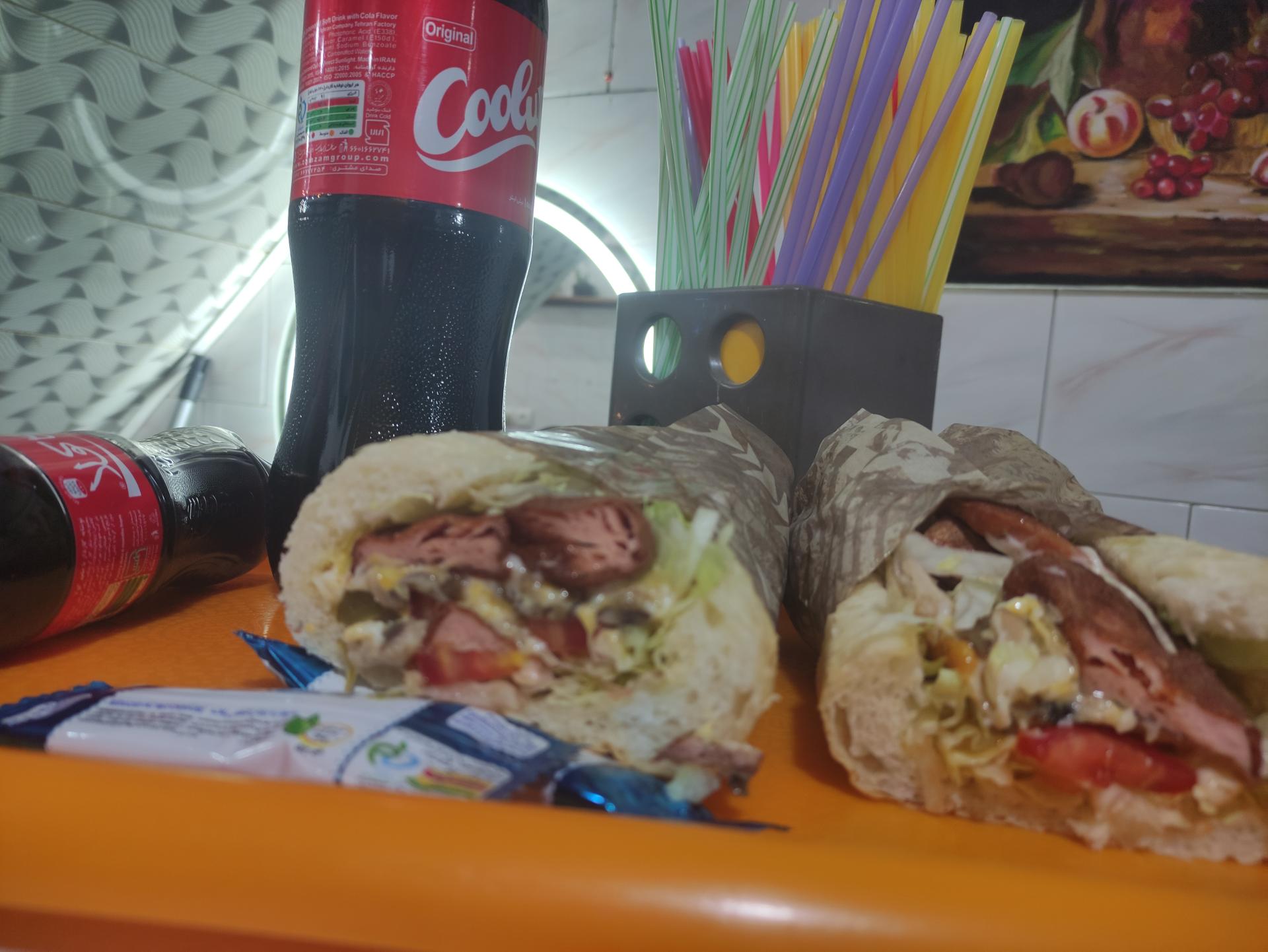 عکس فست فود جناب خان