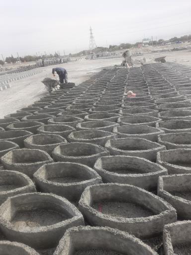 عکس قطعات سیمانی امید برادران