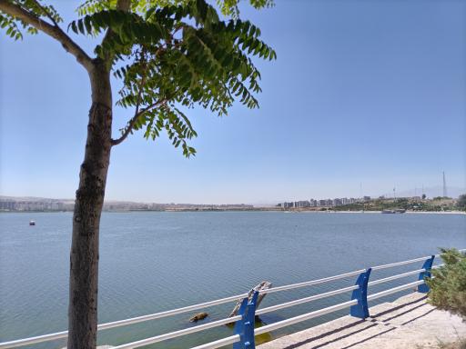 عکس مسیر دوچرخه سواری اطراف دریاچه شورابیل