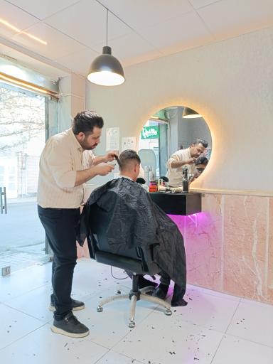 عکس آرایشگاه محسن