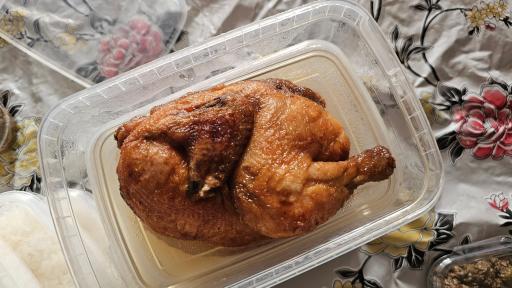 عکس چلو جوجه صیدانلو گلوگاه