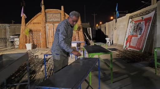 عکس خیمه گاه فرهنگی امام حسین