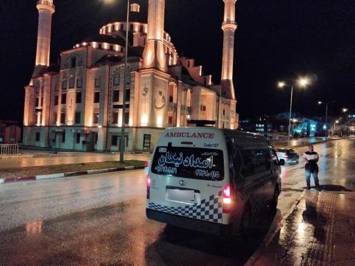 عکس آمبولانس خصوصی امداد نیکان
