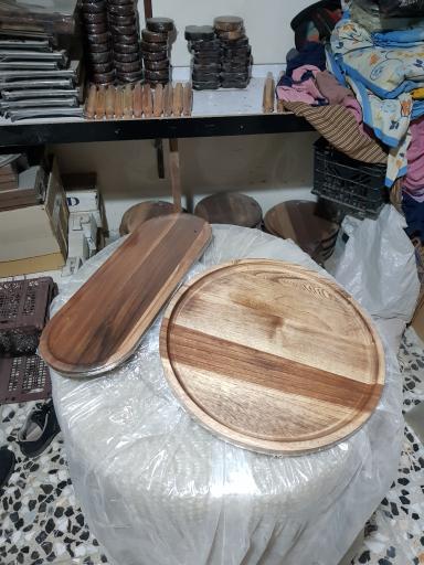 عکس مصنوعات چوبی گوزن 