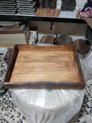 عکس مصنوعات چوبی گوزن 