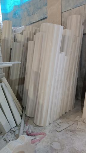 عکس تولیدی نرده سنگی و ابزار سنگ