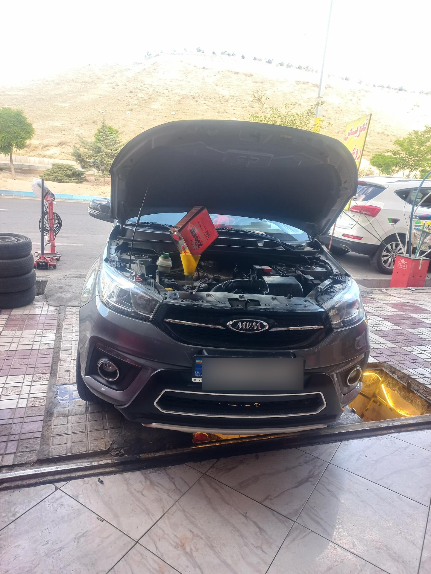 عکس اتوسرویس و رینگ و لاستیک سجاد