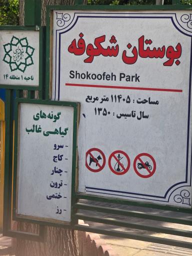 عکس پارک شکوفه