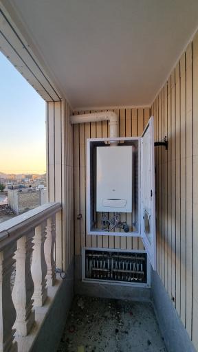 عکس تاسیسات سرمایش گرمایش اسپادان