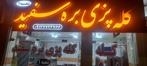 عکس کله پزی بره سفید شعبه ۱