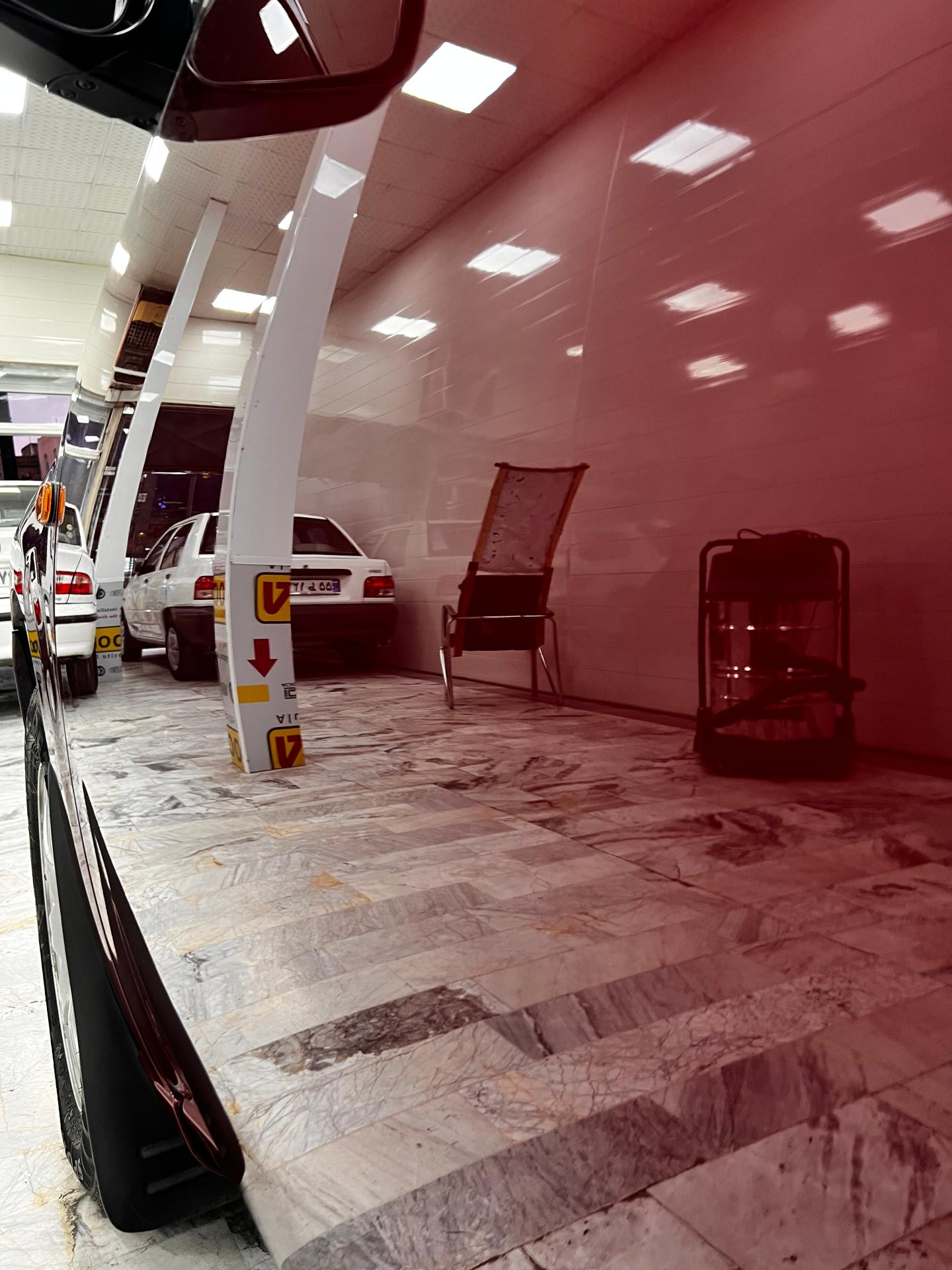 عکس احیا رنگ خودرو و پی دی آر آکتور دیتیلر