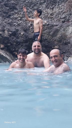 عکس آب گرم ازرو