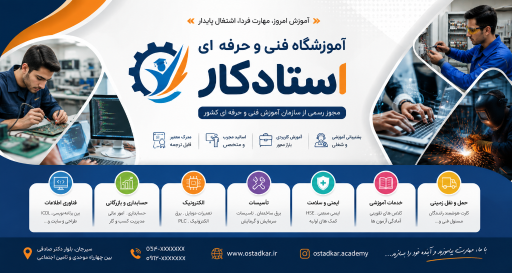 عکس آموزشگاه فنی حرفه ای استاد کار