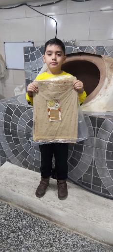 عکس نانوایی گندمک