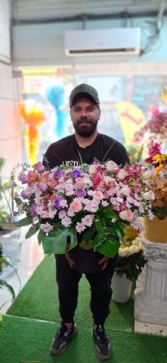 عکس گل فروشی برکه