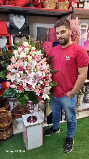 عکس گل فروشی برکه